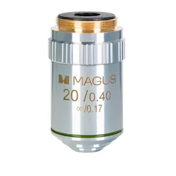 Levenhuk Magus Ma20 20/0.40 /0.17 Infinity Achromatic Objective - Tilbehør til mikroskop Levenhuk Magus Ma20 20/0.40 /0.17 Infinity Achromatic Objective - Tilbehør til mikroskop